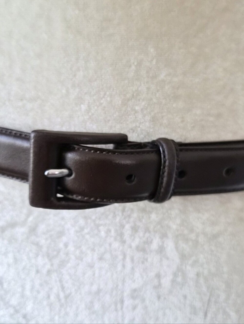 Lauren Ralph Lauren Italian Leather Brown Belt 1X Preppy Equestrian Quiet Luxury - Picture 2 of 11